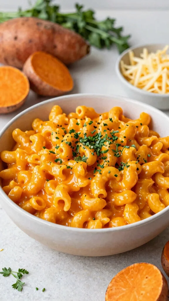 13 Mac and Cheese Recipes for Kids They Will Actually Eat - 12. Mac and Cheese with Sweet Potatoes 1
