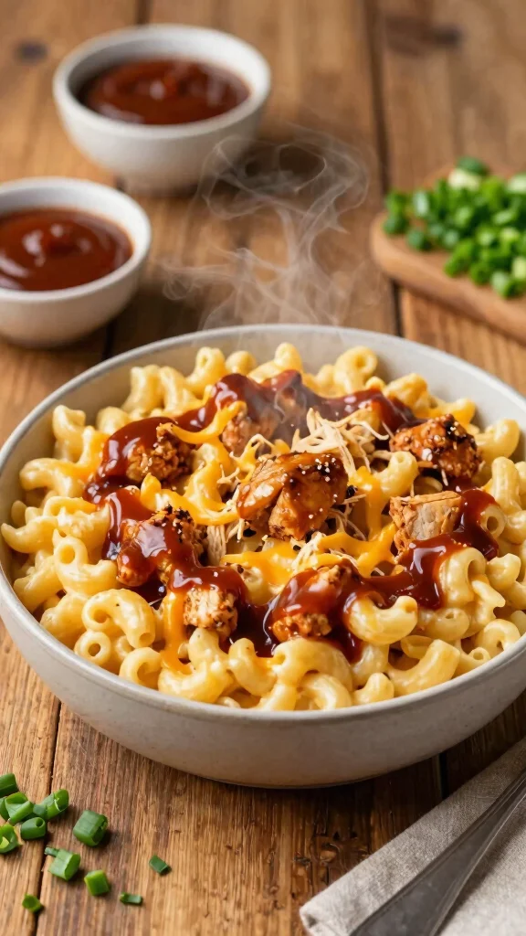 13 Mac and Cheese Recipes for Kids They Will Actually Eat - 6. BBQ Chicken Mac and Cheese 1