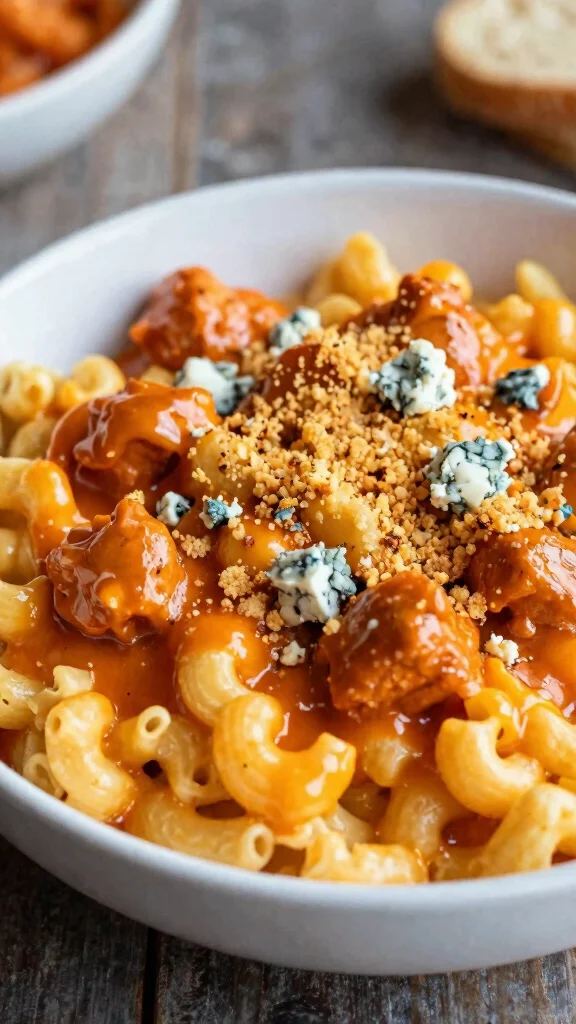 13 Mac and Cheese Variations You Need to Try This Year - 9. Buffalo Chicken Mac and Cheese 1