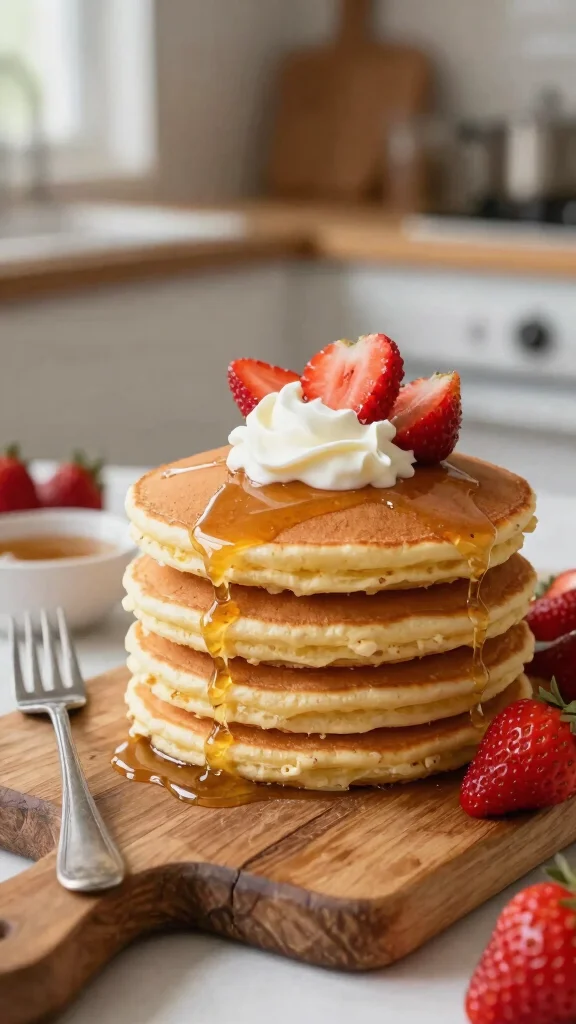 13 Pancake Bar Ideas Perfect for Brunch Parties - 1. Classic Buttermilk Pancakes 1