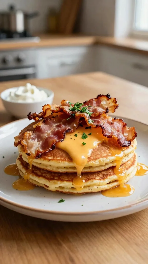 13 Pancake Bar Ideas Perfect for Brunch Parties - 4. Savory Pancake Creations 1