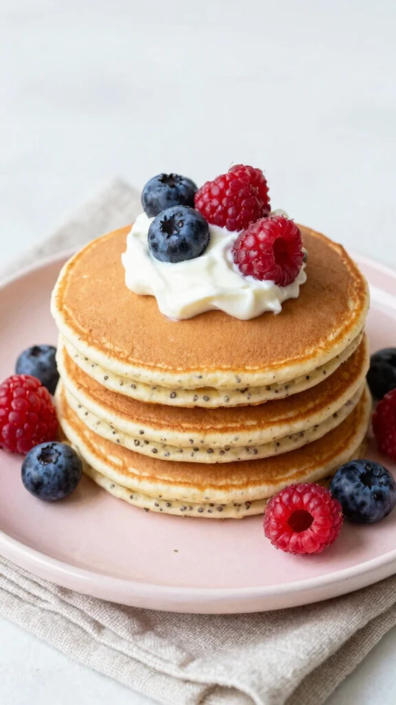 13 Pancake Variations to Keep Breakfast Exciting - 12. Chia Seed Pancakes 1