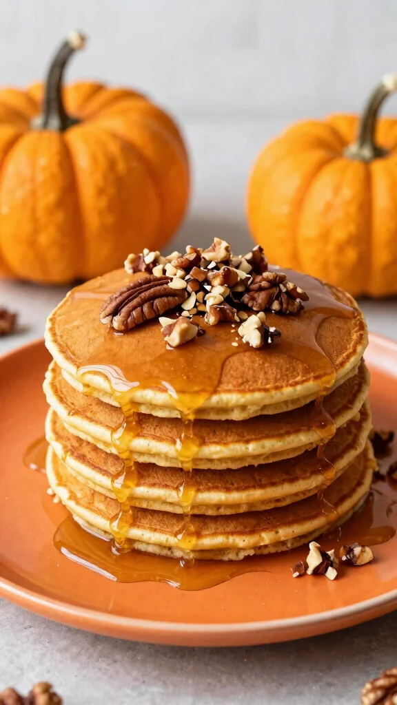 13 Pancake Variations to Keep Breakfast Exciting - 7. Pumpkin Spice Pancakes 1