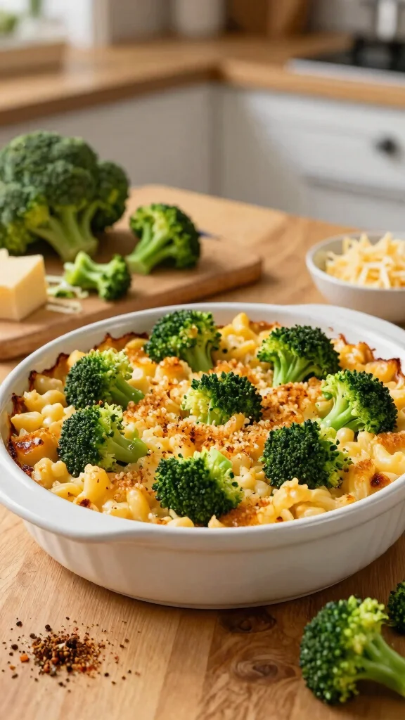 14 Mac and Cheese Leftover Recipes to Reinvent Yesterday's Dinner - 1. Mac and Cheese Casserole with Broccoli 1