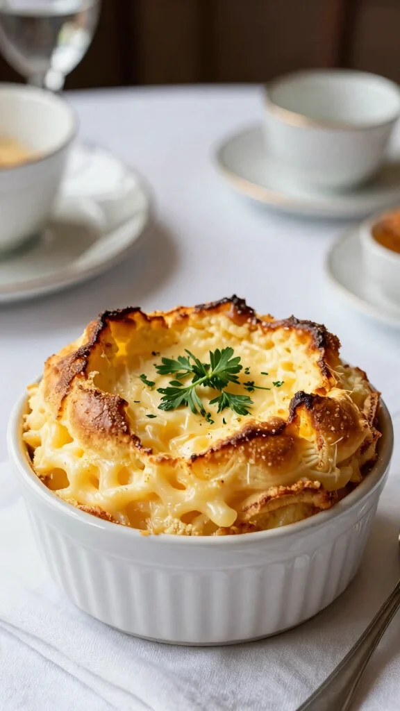 14 Mac and Cheese Leftover Recipes to Reinvent Yesterday's Dinner - 12. Mac and Cheese Soufflé 1