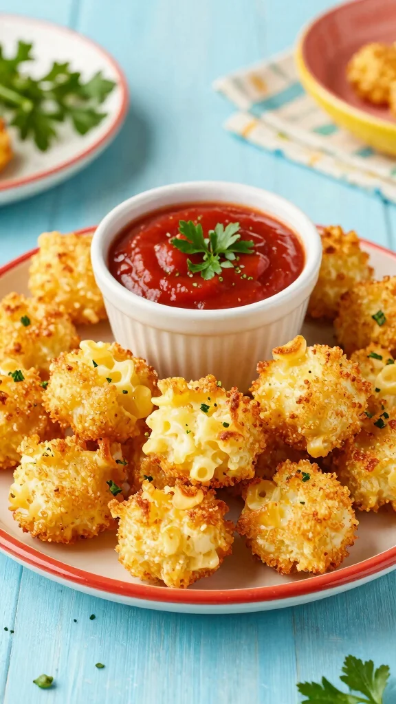 14 Mac and Cheese Leftover Recipes to Reinvent Yesterday's Dinner - 14. Cheesy Mac and Cheese Bites 1