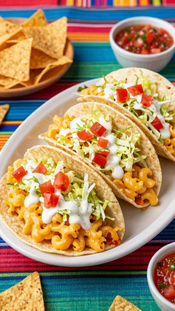 14 Mac and Cheese Leftover Recipes to Reinvent Yesterday's Dinner - 5. Mac and Cheese Tacos 1