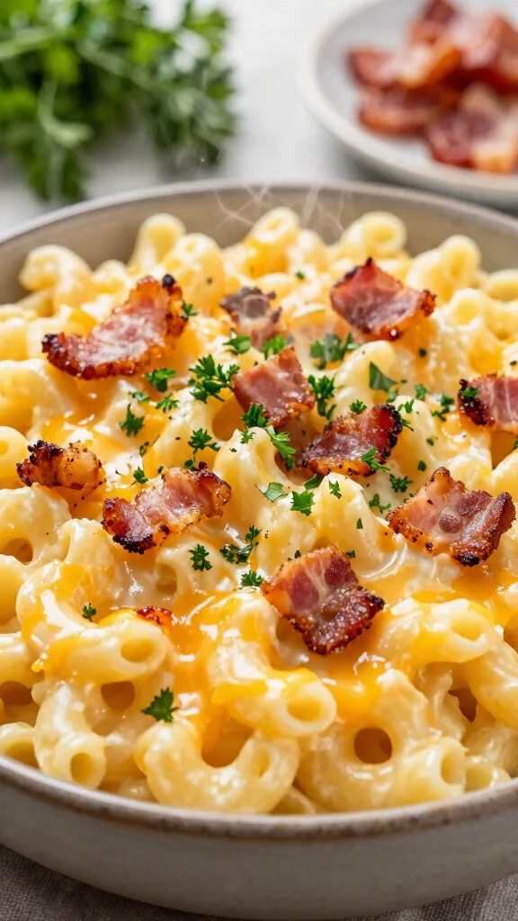 14 Mac and Cheese Toppings That Take Your Bowl to the Next Level - 1. Crispy Bacon Bits 1