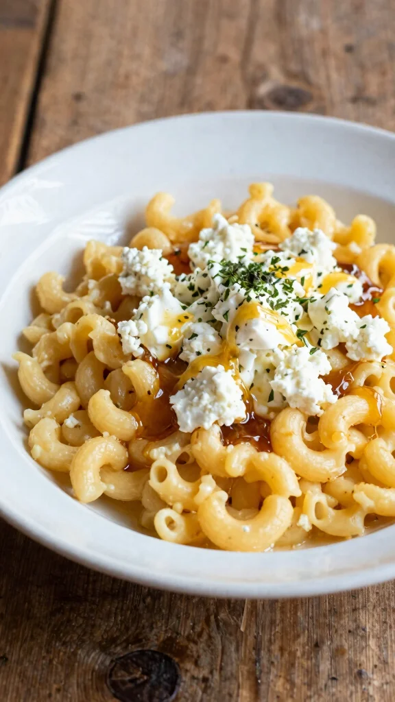 14 Mac and Cheese Toppings That Take Your Bowl to the Next Level - 11. Goat Cheese and Honey 1