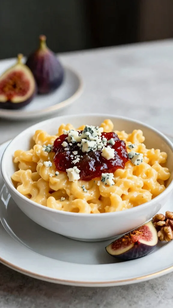14 Mac and Cheese Toppings That Take Your Bowl to the Next Level - 14. Fig Jam and Blue Cheese 1