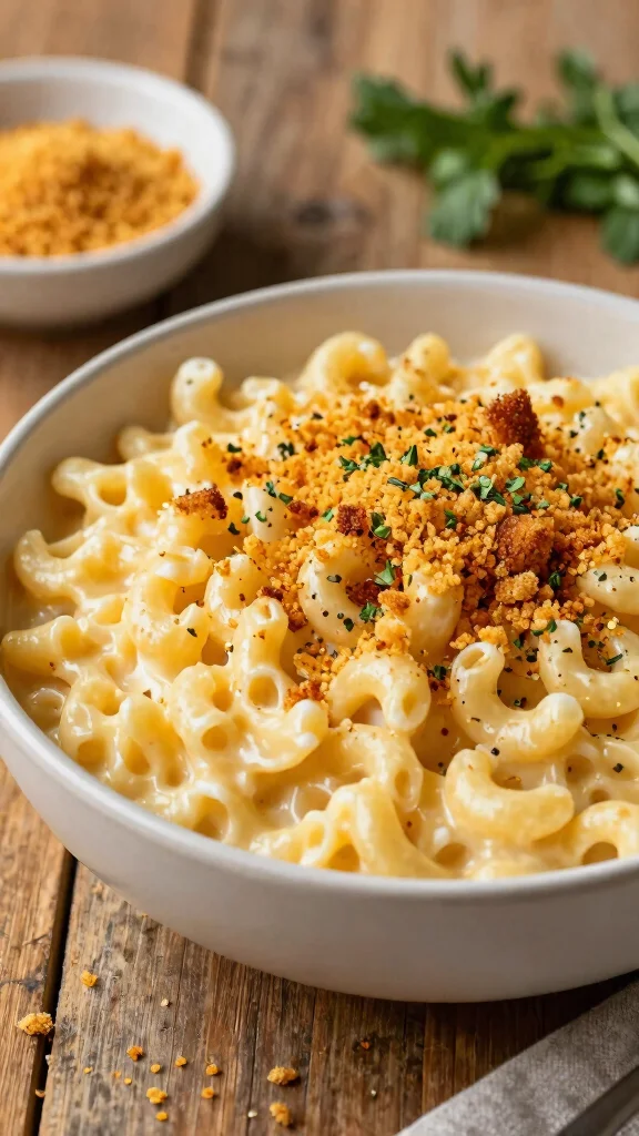 14 Mac and Cheese Toppings That Take Your Bowl to the Next Level - 3. Bread Crumb Crunch 1