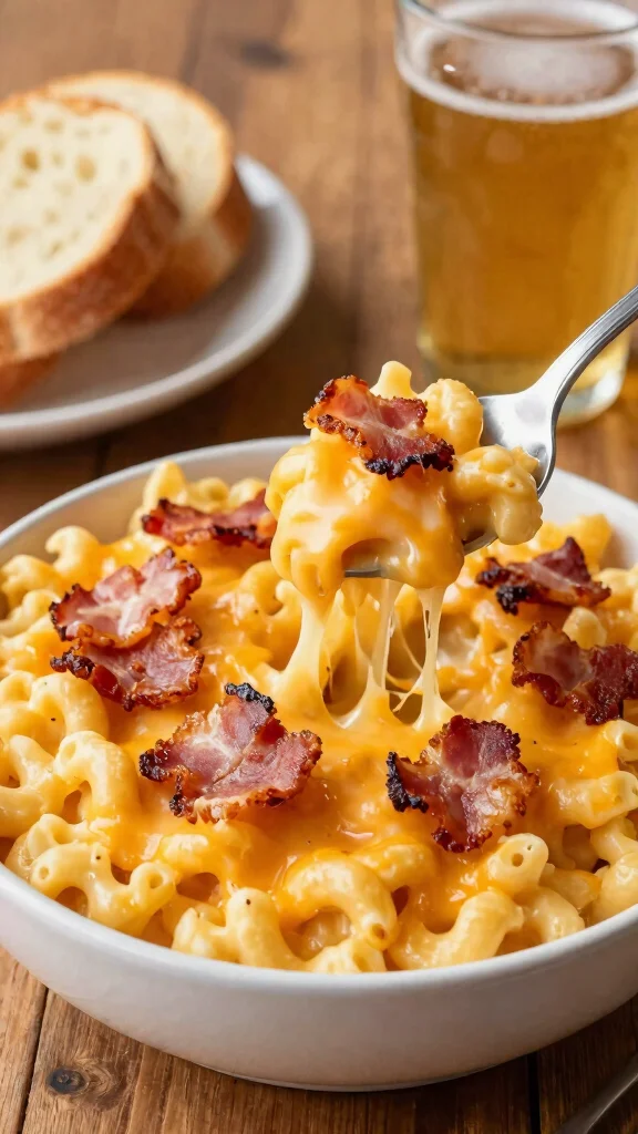 14 Mac and Cheese Upgrades That Turn Basic into Gourmet - 5. Bacon and Cheddar Mac 1