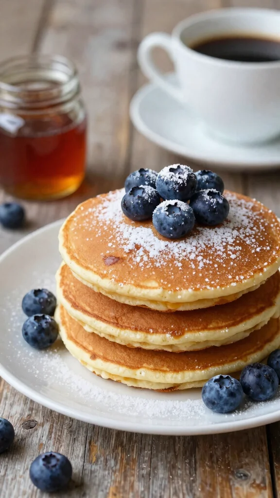 14 Pancake Breakfast Ideas for a Complete Morning Spread - 1. Fluffy Gluten-Free Classic Pancakes 1