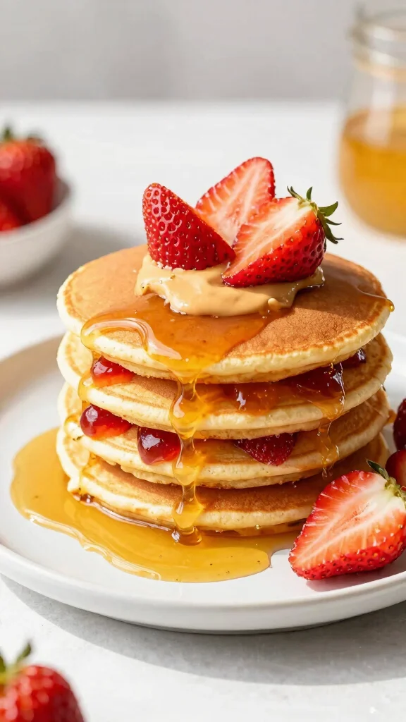 14 Pancake Filling Ideas Sweet, Savory and Surprising - 5. Peanut Butter and Jelly 1