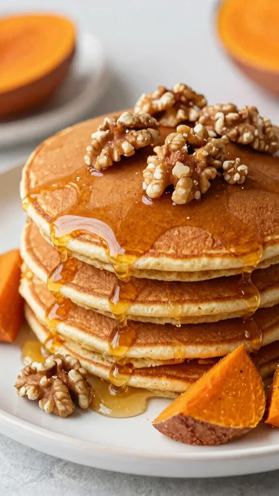 14 Pancake Toppings That Make Breakfast Unforgettable - 13. Sweet Potato and Maple 1