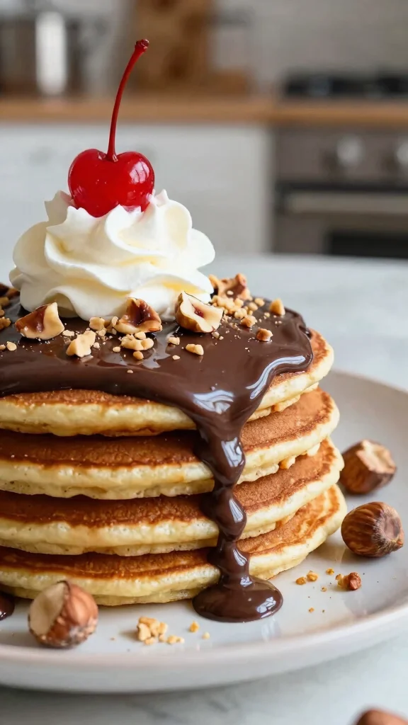 14 Pancake Toppings That Make Breakfast Unforgettable - 4. Chocolate Hazelnut Spread 1