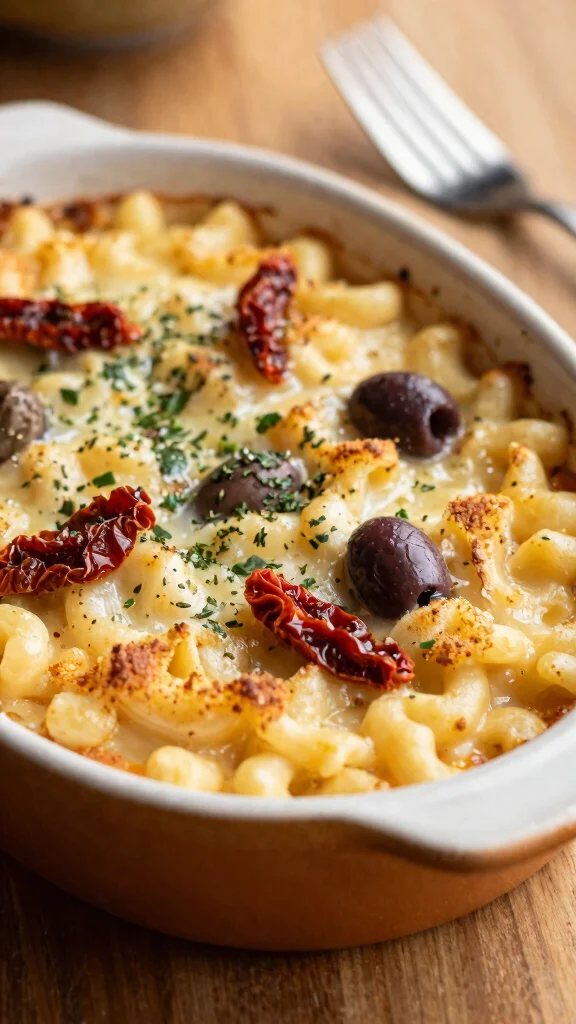 15 Mac and Cheese Dinner Ideas for a Complete Meal - 1. Mediterranean Mac and Cheese 1