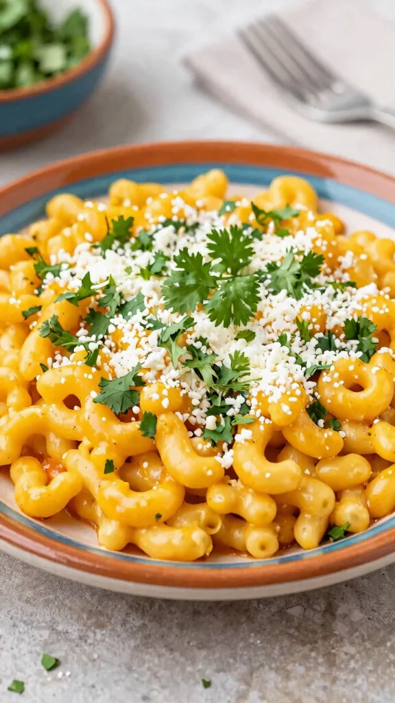 15 Mac and Cheese Dinner Ideas for a Complete Meal - 9. Mexican Street Corn Mac and Cheese 1
