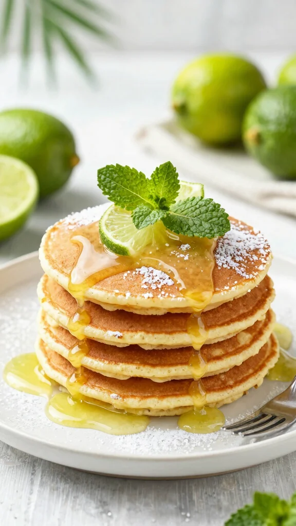 15 Pancake Flavors You Need to Try This Weekend - 14. Mojito Pancakes 1