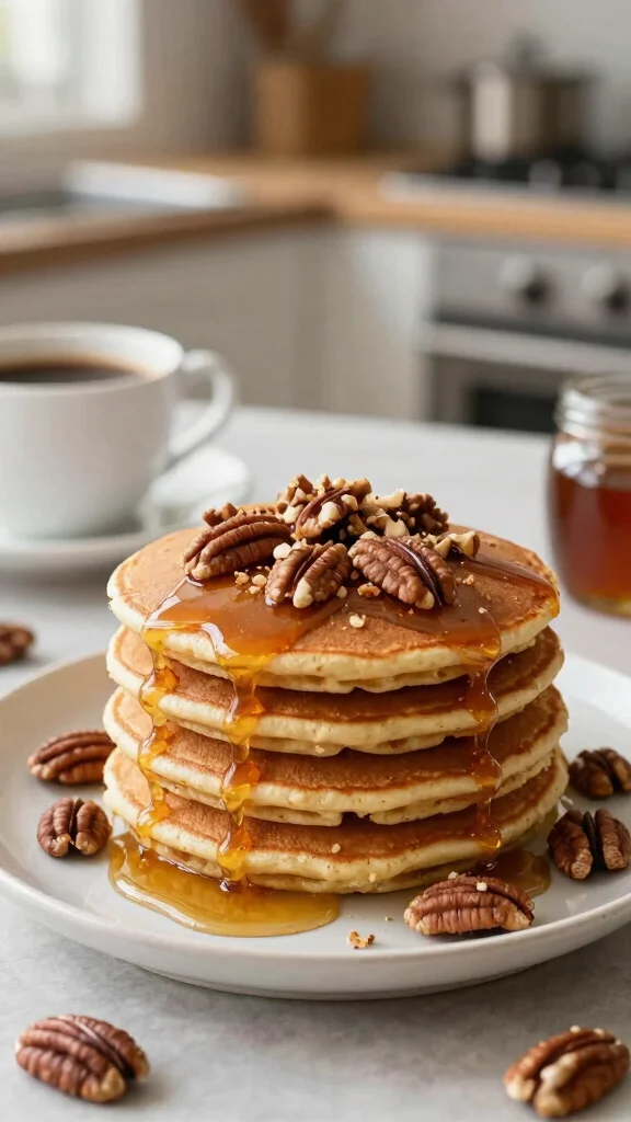 15 Pancake Flavors You Need to Try This Weekend - 15. Maple Pecan Pancakes 1