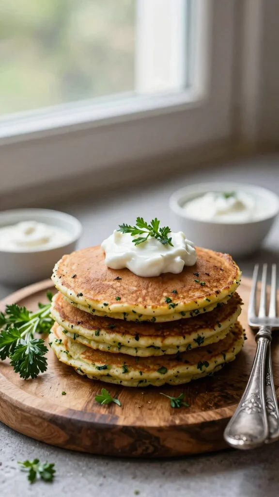 15 Pancake Flavors You Need to Try This Weekend - 9. Savory Herb Pancakes 1