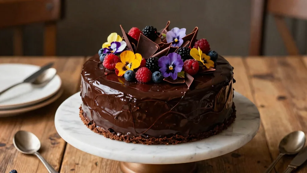 11 Chocolate Cake Ganache Decoration Ideas Sleek and Stunning - Manny's Gelato & Cafe